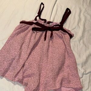 Women’s Pink Floral Romper